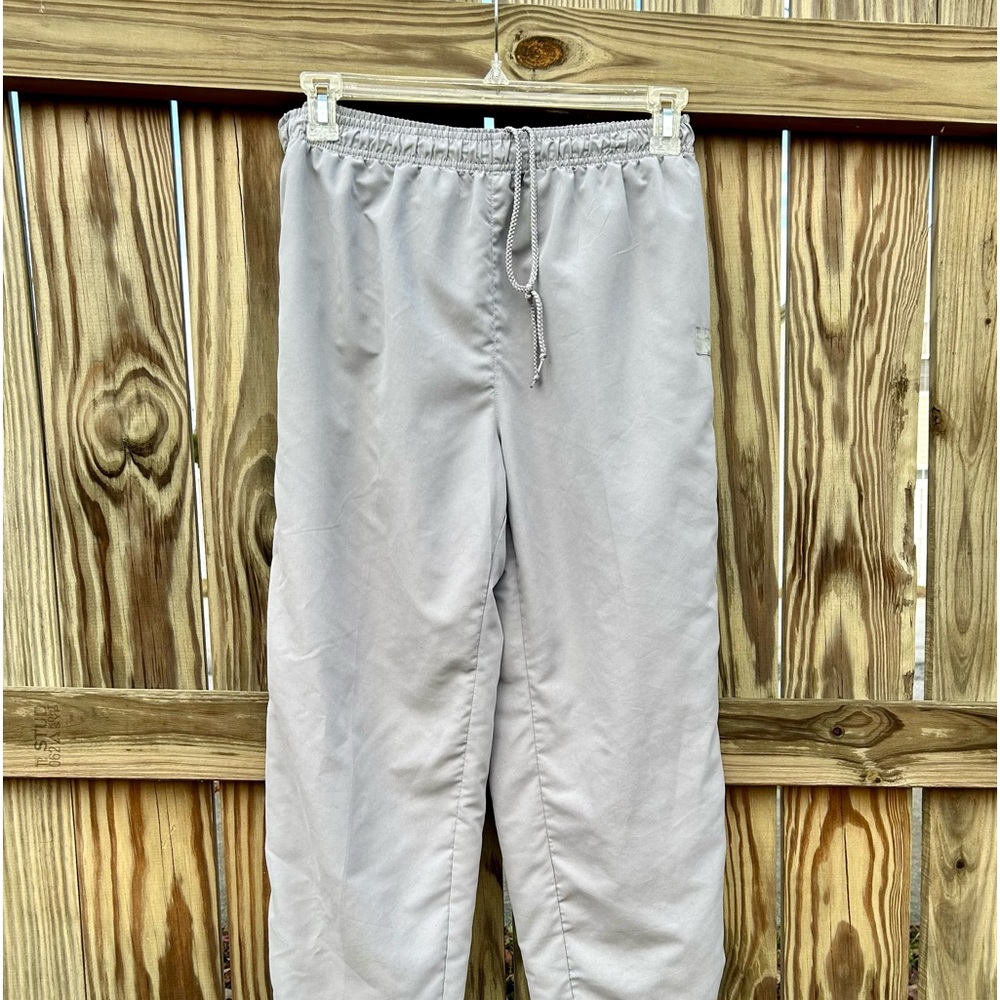 Y2K Cheetah 90’s  vintage athletic Pants Sz. Large Zipper Track Pants